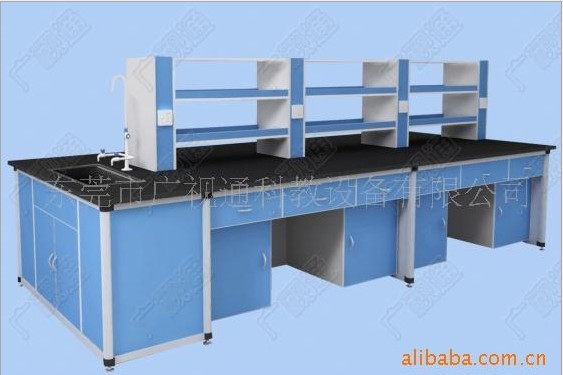 铝木中央实验台，化学实验室设备