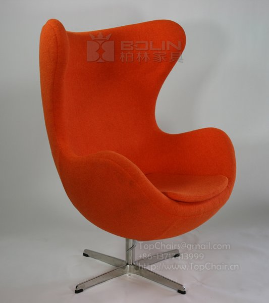 现代玻璃钢鸡蛋椅(Egg Chair)