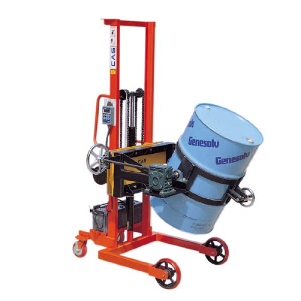 CAS凯士防爆倒桶秤 倒桶车 300kg倒桶车 自动称重倒桶车