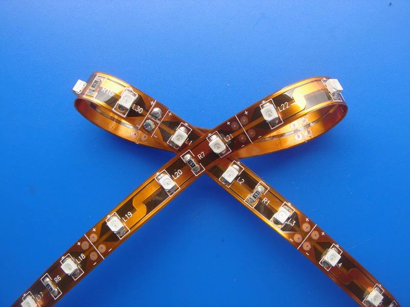 led柔性灯带软线路板