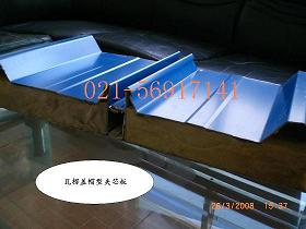 供应防火彩钢岩棉夹芯板