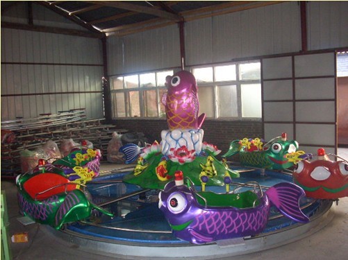 鲤鱼跳龙门/游乐设备/4人蹦极跳床/大型跳床